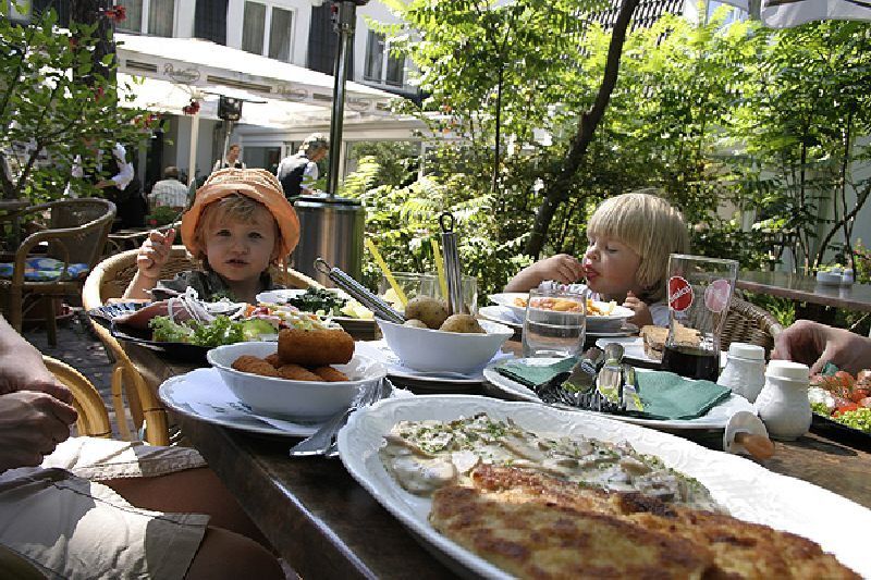 Hotel Kaliebe Trassenheide Étterem fotó